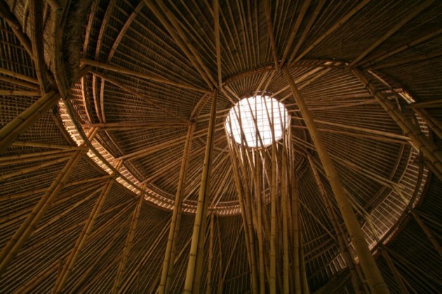 Green School Bamboo Ceiling