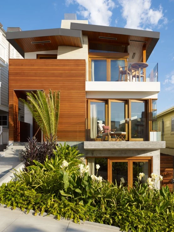 Tropical Modern House with a Garden 1