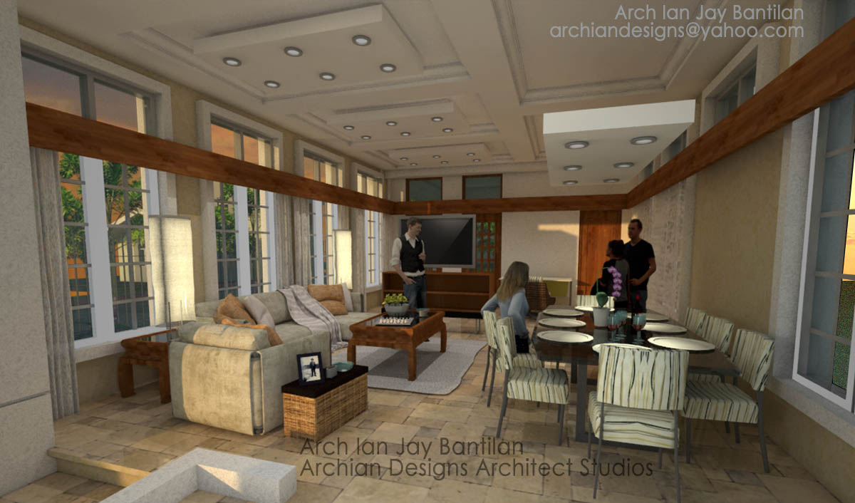 Iloilo Cebu Olongapo - Mansion - Interior Classic Contemporary House - 4 Bedroom